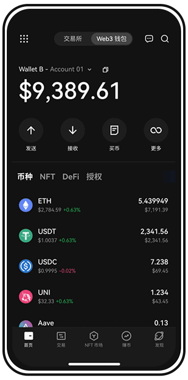 Crypto钱包安全特性